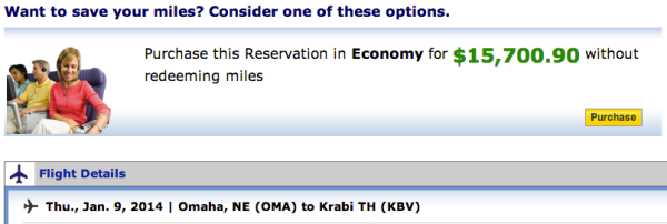 Ticket Price to Krabi